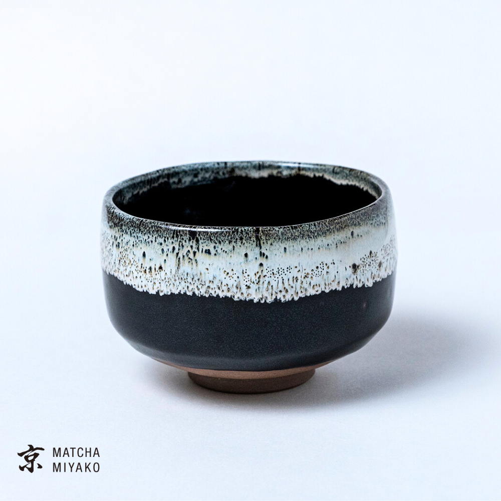 Chawan - Japanese Tea Bowl, Tenmoku Satsuma style