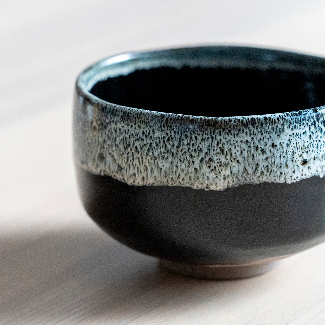 Chawan - Japanese Tea Bowl, Tenmoku Satsuma style